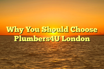 Why You Should Choose Plumbers4U London